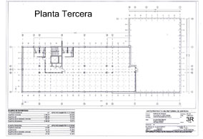 Plano de Planta Tercera